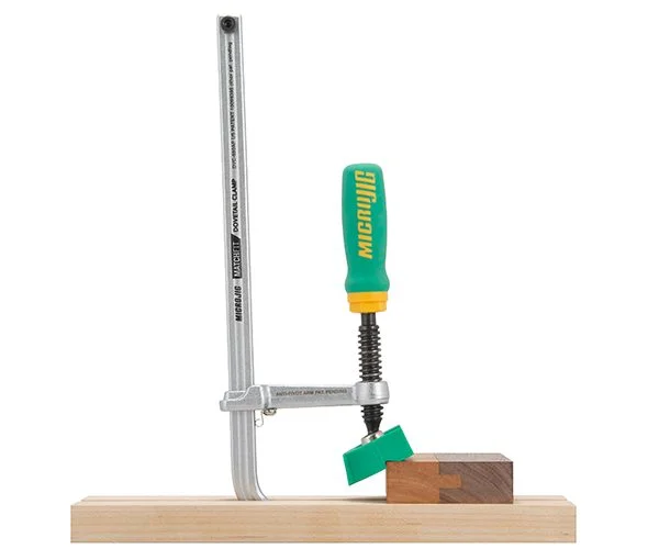 Darbastalio spaustuvas MATCHFIT Dovetail Track Clamp