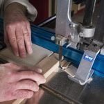 Atraminė liniuotė juostinėms medienos pjovimo staklėms Kreg KMS7200