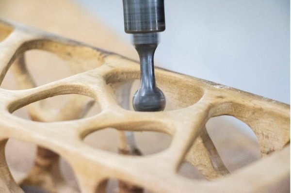 Drožybos komplektas Arbortech Precision Carving System - panaudojimo pavyzdys