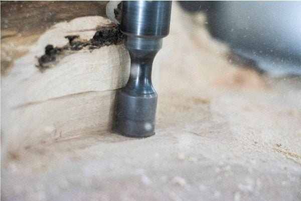 Drožybos komplektas Arbortech Precision Carving System - panaudojimo pavyzdys