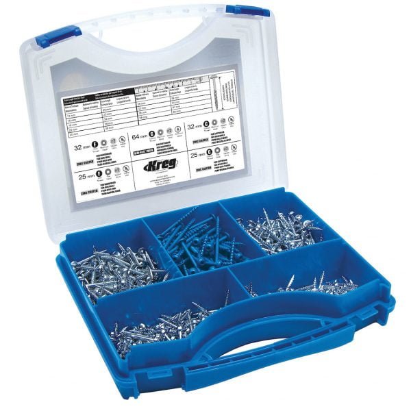 Kišeninių skylių varžtų projekto komplektas Kreg SK03