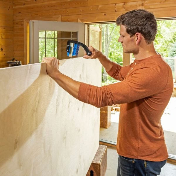 Plokščių nešimo įrankis Kreg Panel Carrier - panaudojimo pavyzdys