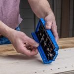 Baldų lentynų įstatymo įrankis Kreg Shelf Pin Jig