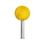 Geltonas sferinis drožtuvas Saburrtooth 6mm Shank Sphere 1"