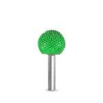 Žalias sferinis drožtuvas Saburrtooth 6mm Shank Sphere 7/8"