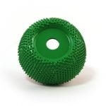 50 mm skersmens žalias Saburrtooth puodelio formos rotacinis drožtuvas