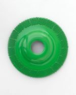 Žalias dvipusis rotacinis drožtuvas Saburrtooth (diametras 100mm)