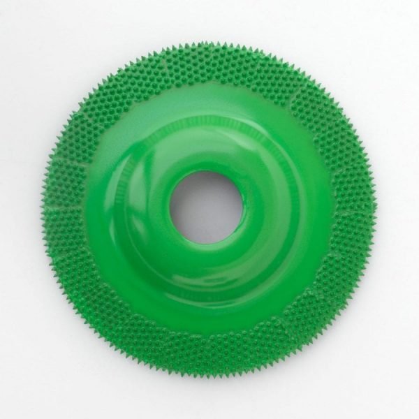 Žalias dvipusis rotacinis drožtuvas Saburrtooth (diametras 100mm)