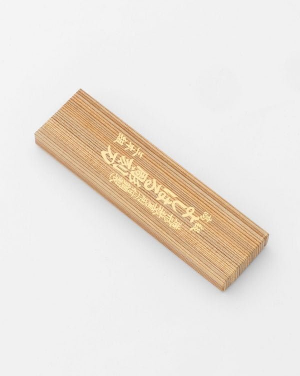 Japoniškų raižiklių medienos drožybai komplektas 3 vnt. popierinėje dėžutėje