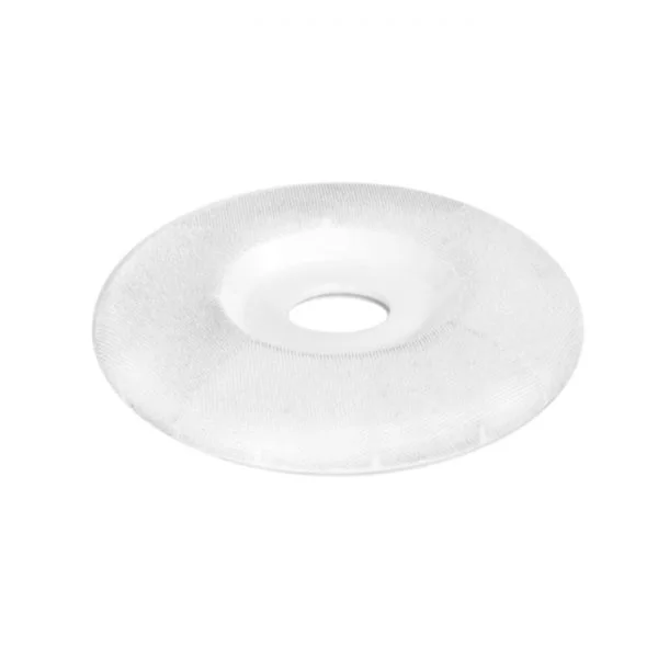 Baltas plokščias rotacinis drožtuvas Saburrtooth (diametras 100mm)