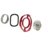 Kopijavimo žiedų komplektas Milescraft MetalBushingSet - surinkimo pavyzdys