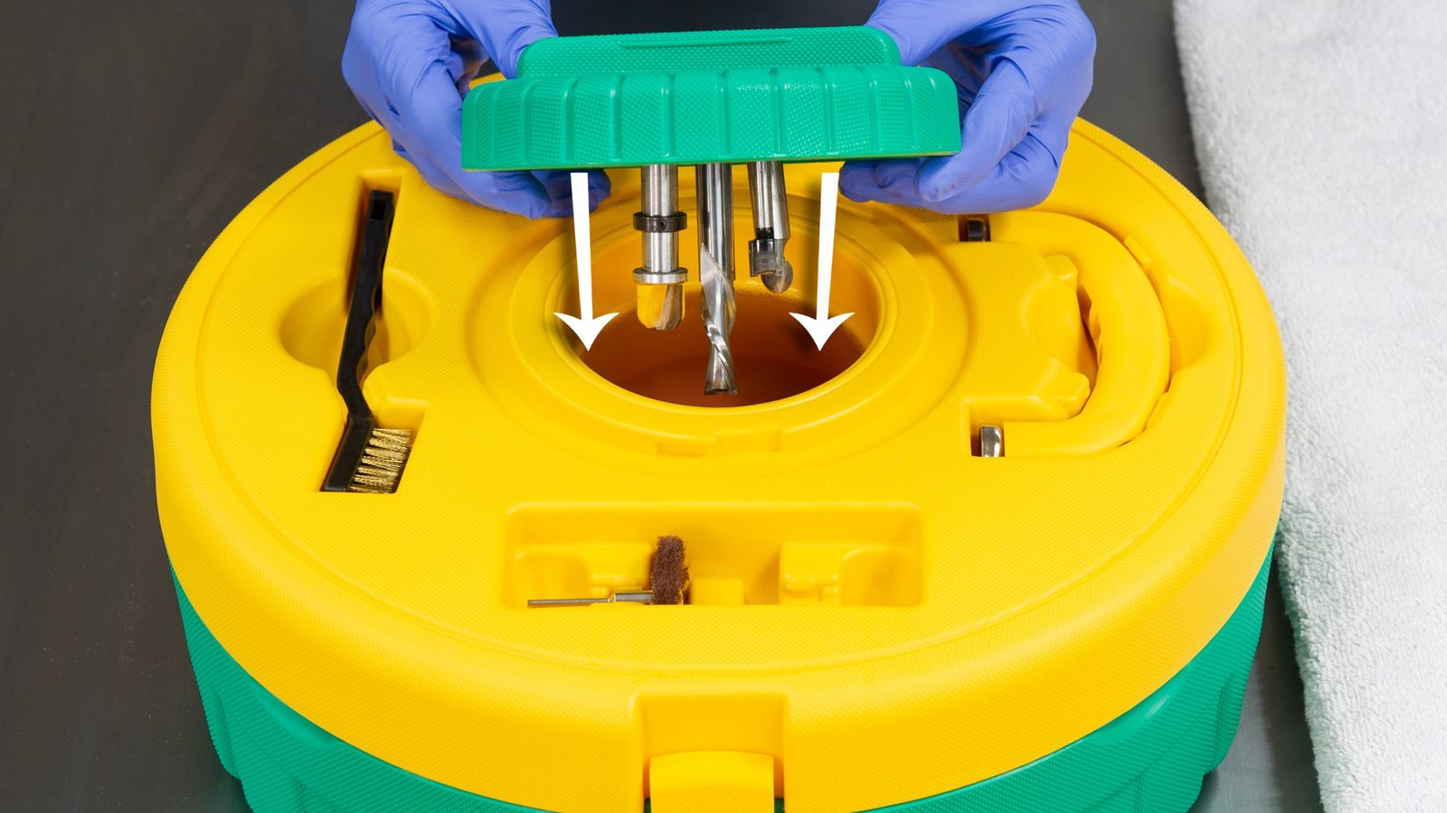 MICROJIG Bladeclean CPR Disc Set - Clean, Polish & Restore Tools With Rotary Discs