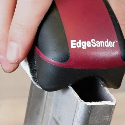 Rankinis briaunų šlifuoklis Milescraft EdgeSander - panaudojimo pavyzdys
