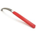 Chemiškai poliruota japoniška pusapvalė išlenkta drožėjo dildė Iwasaki 200x10mm