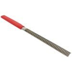 Chemiškai poliruota japoniška pusapvalė drožėjo dildė Iwasaki 200x10mm