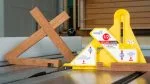 Pusės ruošinio aukščio nustatymo matuoklis MicroJig Fitfinder - panaudojimo pavyzdys