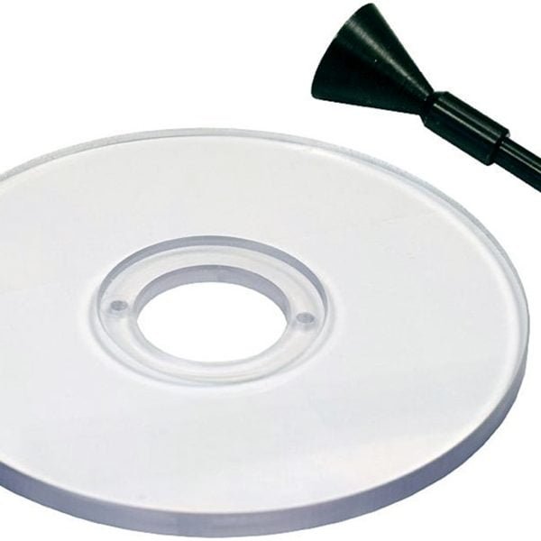 Universali plokštė frezerio kopijavimo žiedų montavimui