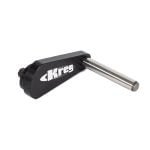 Tikslaus pakėlimo mechanizmo Kreg Precision Router Lift aukščio reguliavimo rankenėlė