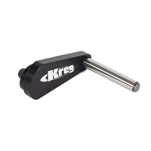 Tikslaus pakėlimo mechanizmo Kreg Precision Router Lift aukščio reguliavimo rankenėlė