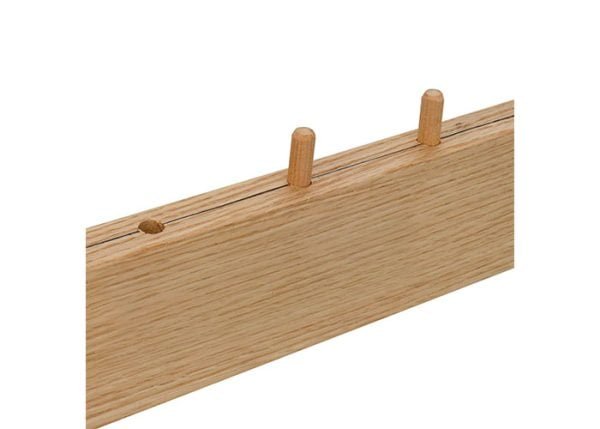 Briaunos centro nustatymo šablonas Milescraft CenterFinder - panaudojimo pavyzdys