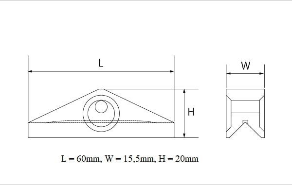 Japoniškas dvipusis laminato drožtukas