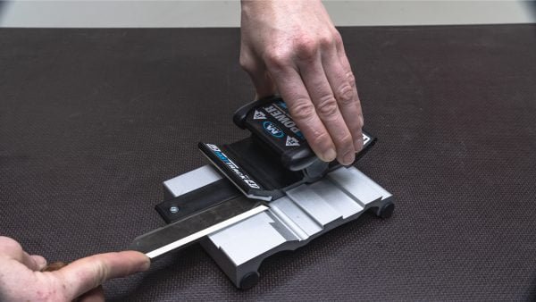 Staliaus kaltų galandimo rinkinys MPOWER FASTTRACK MK2 - panaudojimo pavyzdys