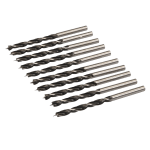 Brad Point tipo grąžtas medienai Ø5mm, 10 vnt.