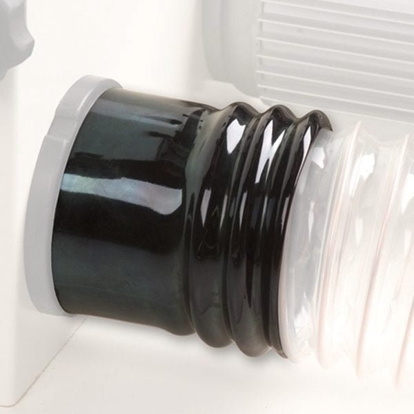 Guminis montavimo antgalis 100mm skersmens dulkių ir drožlių ištraukimo žarnai