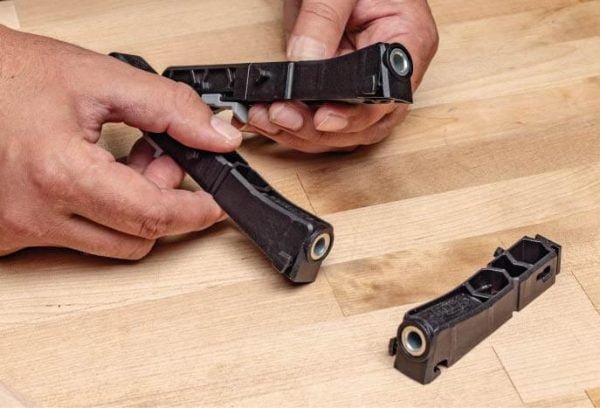 Pagalbinis šablonas kišeninių skylių gręžimui Kreg Jig KPHJ230 Pocket-Hole Jig Micro