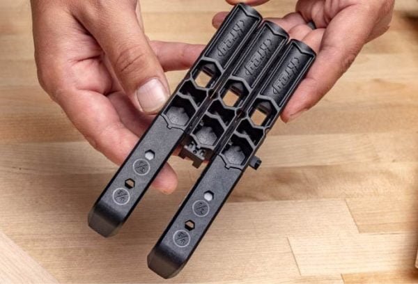 Pagalbinis šablonas kišeninių skylių gręžimui Kreg Jig KPHJ230 Pocket-Hole Jig Micro