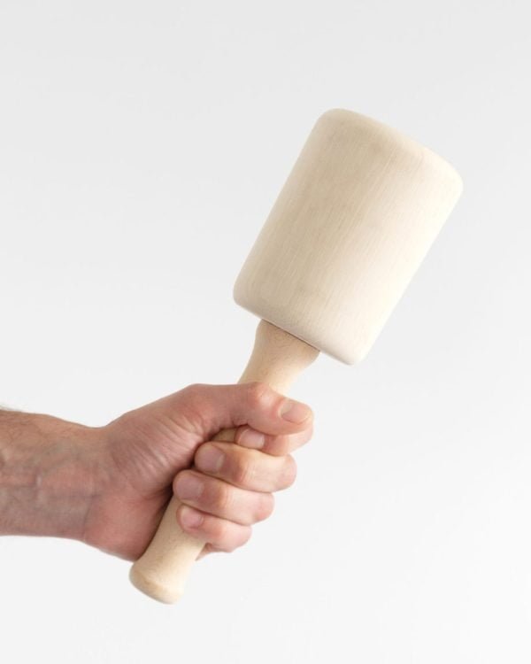 Apvalus medinis drožėjo plaktukas Stubai 620g