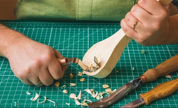 Ruošinys šaukšto drožybai