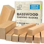 Medinių kaladėlių drožinėjimo projektams rinkinys