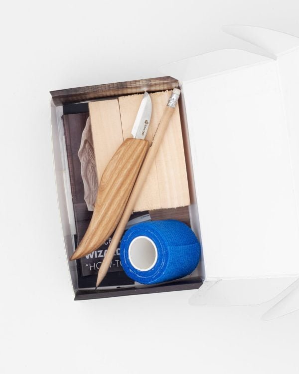 Pradedančio drožėjo rinkinys Burtininko Figūrėlė