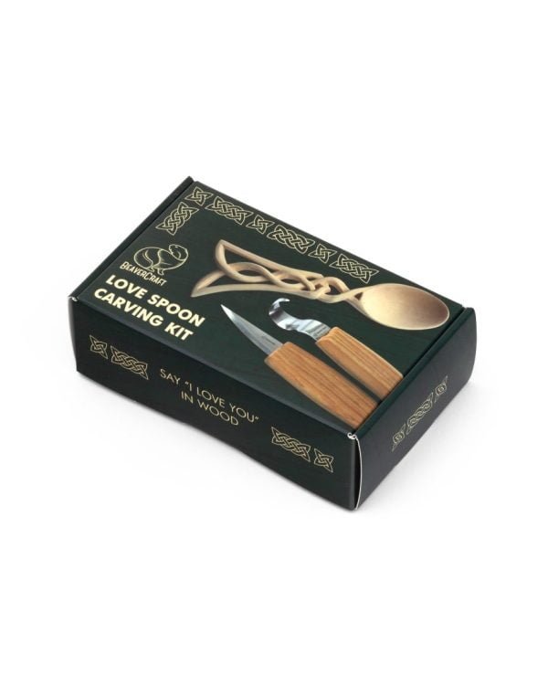 Pradedančio drožėjo rinkinys Keltiškas Šaukštas