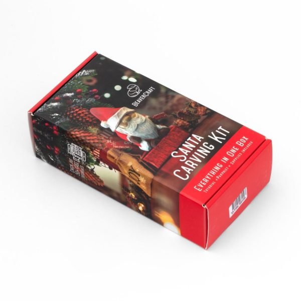 Pradedančio drožėjo rinkinys Kalėdų Senelio Figūrėlė