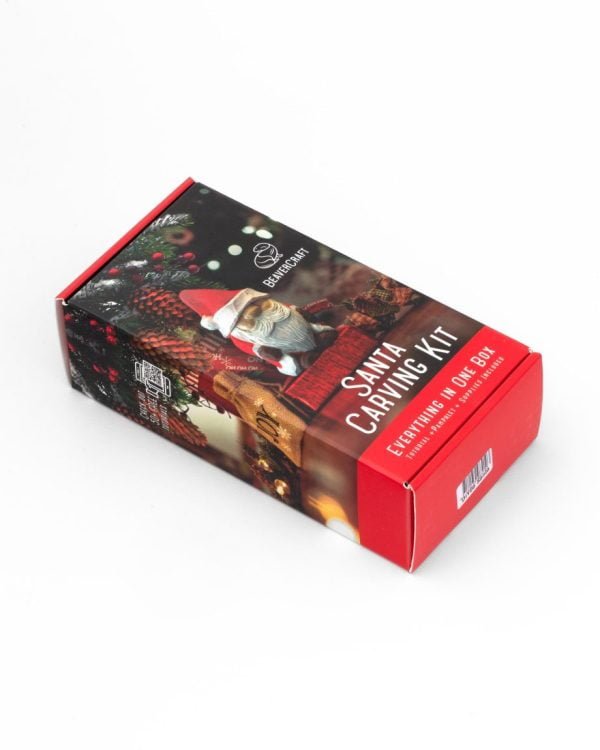 Pradedančio drožėjo rinkinys Kalėdų Senelio Figūrėlė