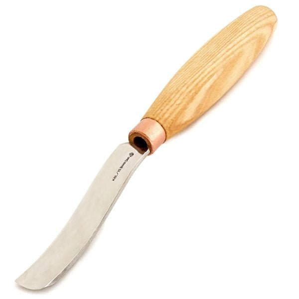 Išlenktas pusapvalis drožybos kaltas 15mm