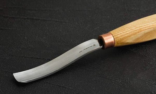 Išlenktas pusapvalis drožybos kaltas 15mm