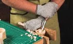 Išlenktas pusapvalis drožybos kaltas 15mm