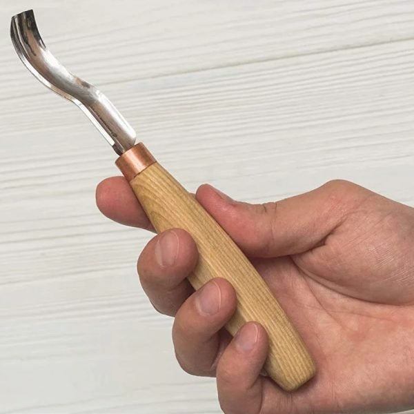 Dalinai išlenktas pusapvalis drožybos kaltas 14mm