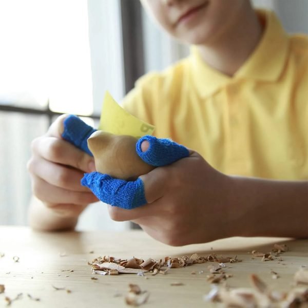 Apsauginė juosta drožėjo pirštams