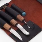 Įrankių rinkinys šaukštų drožybai