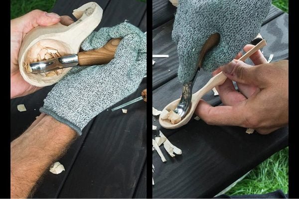 Drožinėjimo įrankių rinkinys Delniniai Raižikliai