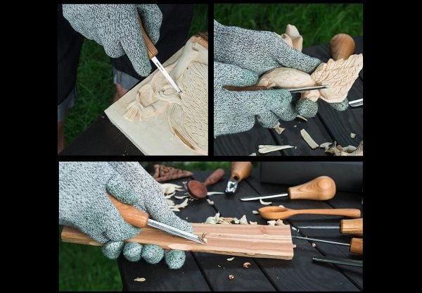 Drožinėjimo įrankių rinkinys Delniniai Raižikliai