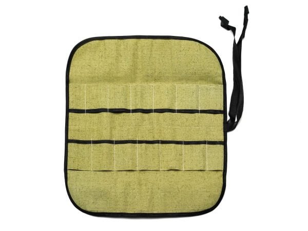 Dvylikos kišenių dėklas drožybos įrankiams Dvylikos kišenių dėklas drožybos įrankiams