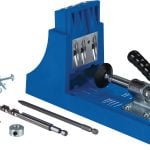 Pagalbinis šablonas kišeninių skylių gręžimui Kreg Jig K4