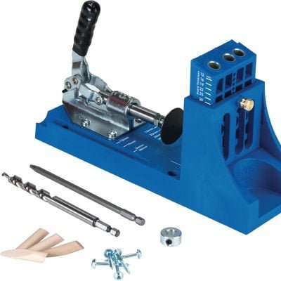 Pagalbinis šablonas kišeninių skylių gręžimui Kreg Jig K4