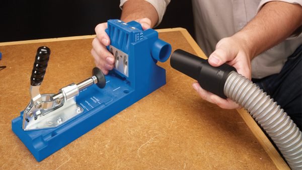 Pagalbinis šablonas kišeninių skylių gręžimui Kreg Jig K4