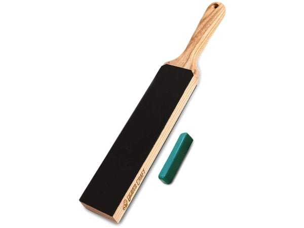 Dvipusė odinė juosta pjovimo įrankių galandimui Dvipusė odinė juosta pjovimo įrankių galandimui